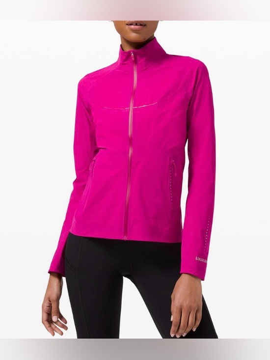 lululemon athletica Jackets & Blazers - NWOT New Lululemon Fast and Free Windbreaker Ripened Raspberry